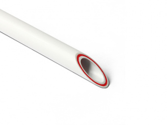 Труба армир.стек. PRO AQUA ППР PN20 Ø63*8,6 Rubis